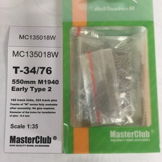 1/35 Tracks for T-34 550mm M1941 Early Type 2