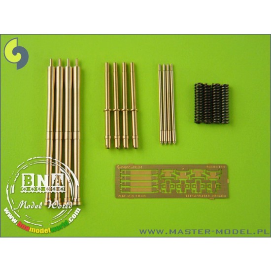 1/24 Hispano Mk II 20mm Cannon (4pcs) for Airfix Mosquito