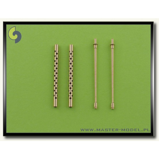 1/32 Browning M2 Aircraft .50 Caliber (12.7mm) Barrels (2pcs)