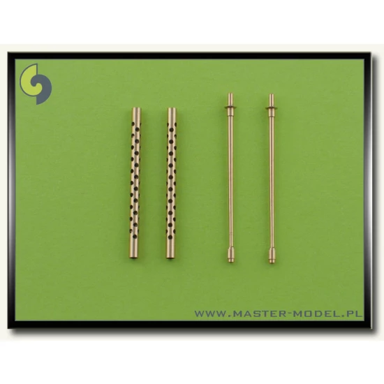 1/32 Browning M2 Aircraft .50 Caliber (12.7mm) Barrels (2pcs)