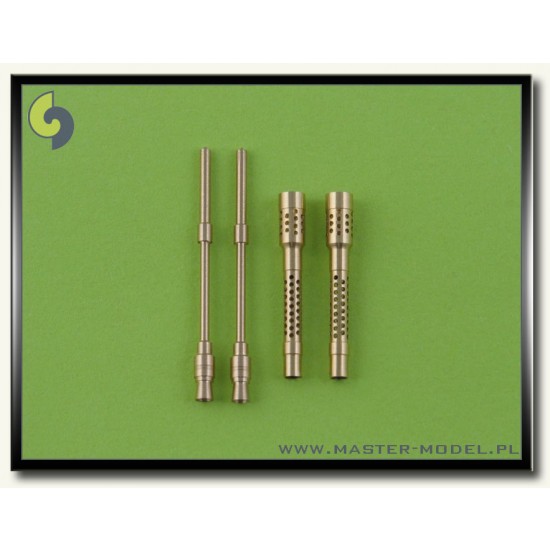 1/32 German Aircraft Machine Gun MG-131 Barrels (2pcs)