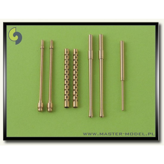 1/32 A6M5 Zero Armament Set (7,7mm, 20mm Gun Barrels)&Pitot Tube
