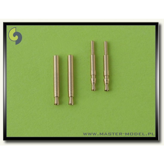 1/48 Bf 109 E3 - E9, T Armament Set (MG 17 Tips, MG FF Barrels)