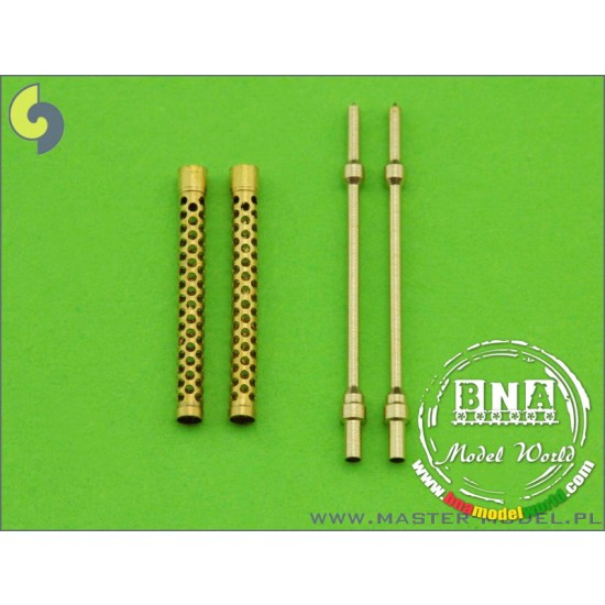 1/48 Italian Machine Gun Breda SAFAT 7.7mm Barrels (2pcs)