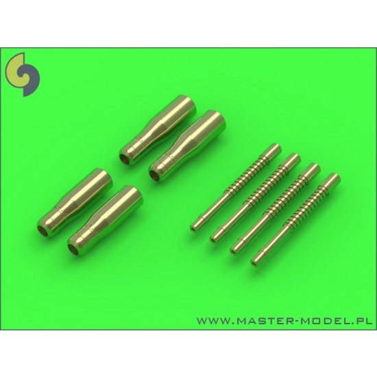 1/48 Hawker Hurricane Mk.IIC Hispano Mk.I 20mm Cannons (w/Flat Recoil Springs)(4pcs)