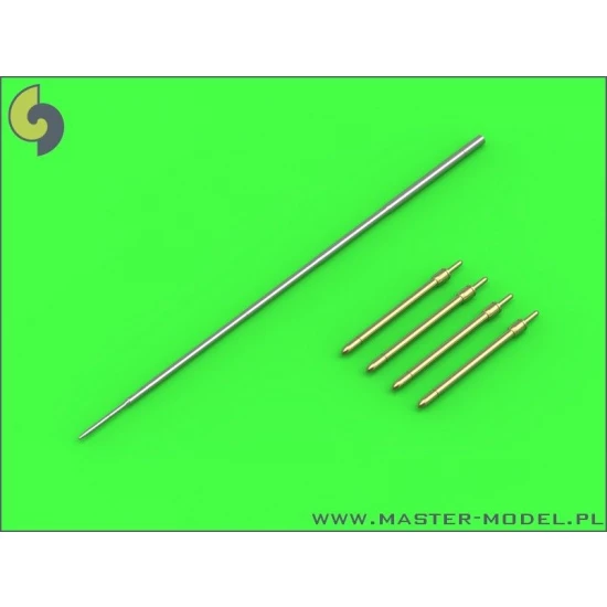 1/48 Mikoyan MiG-19PM (Farmer E) - Missile Rails Nose Parts (4pcs) & Pitot Tube