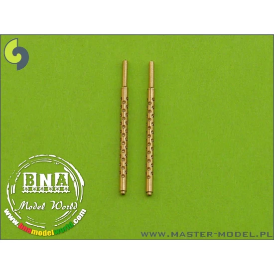 1/72 Browning M2 Aircraft .50 Caliber (12.7mm) Barrels (2pcs)