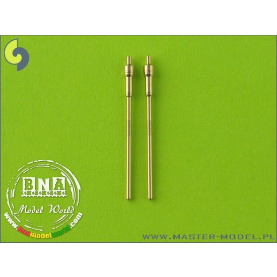 1/72 German Aircraft Machine Gun MG 151 (20mm) Barrels x2pcs