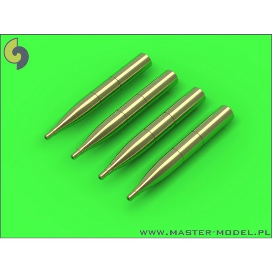 1/72 Fairey Firefly Hispano 20mm Cannons in Long Fairings (4pcs)