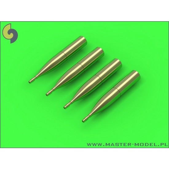 1/72 Fairey Firefly Hispano 20mm Cannons in Short Fairings (4pcs)