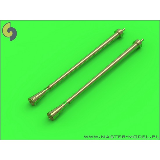 1/72 German Aircraft Cannon 3.7cm Flak 18 Gun Barrels for  Junkers Ju-87G Stuka (2pcs)