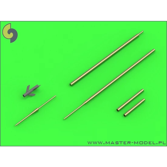1/72 Sukhoi Su-7 Fitter-A Pitot Tubes and 30mm Gun Barrels