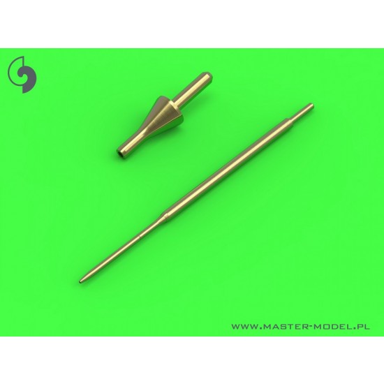 1/72 Mikoyan MiG-25PD/PDS Foxbat E Turned Brass Pitot Tube
