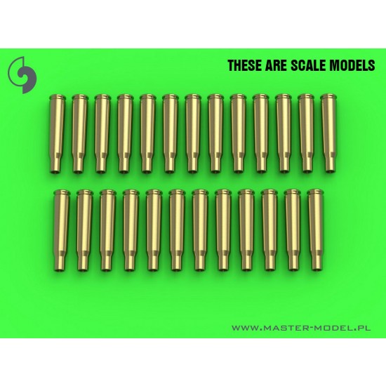 1/16 Browning .50 Caliber (12.7mm) Empty Shells (25pcs)