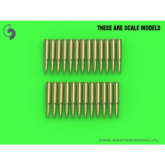 1/35 M1919 Browning .30 Caliber (7.62mm) - Cartridges (25pcs)
