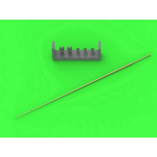 1/72 WWII German Folding 2m Rod Antenna for Early PzKpfw II-IV (1pc)