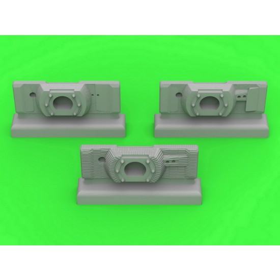 1/72 Pzkpfw VI Tiger I Gun Mantlets for GM-72-021 & GM-72-022 Gun Barrels