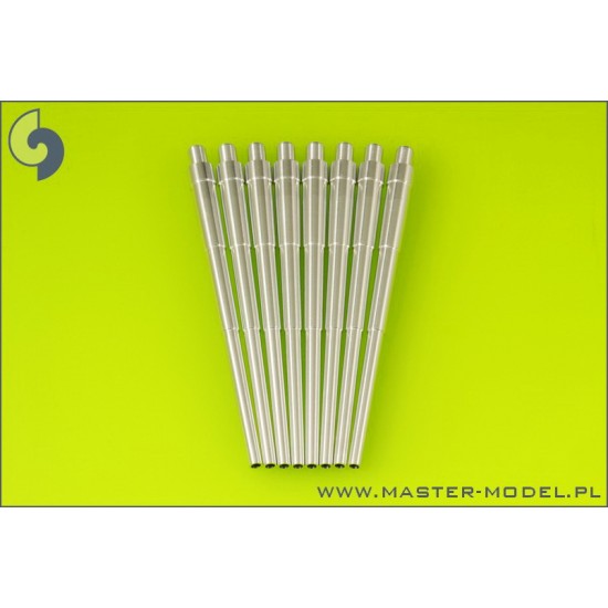 1/200 German Battleship Bismarck Main Gun Barrels - 38 cm (15in) SKC/34 (8pcs)