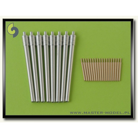 1/350 IJN Nagato Armament - 40cm (8pcs), 14cm (18pcs) Barrels