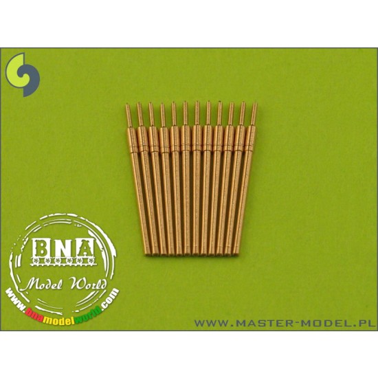 1/350 USN 3in/50 (7.62 cm) Barrels (12pcs)