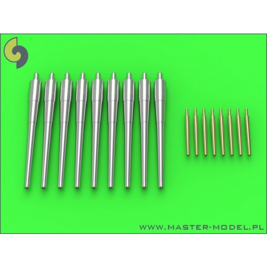 1/350 USS Indianapolis CA-35 (1945) Armament (8in & 5in Barrels) for Academy kit