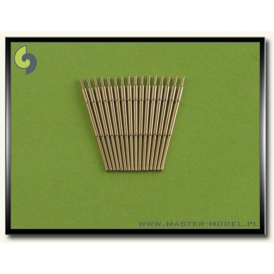 1/700 British 5,25in (133mm) QF Mark I Barrels (16pcs)