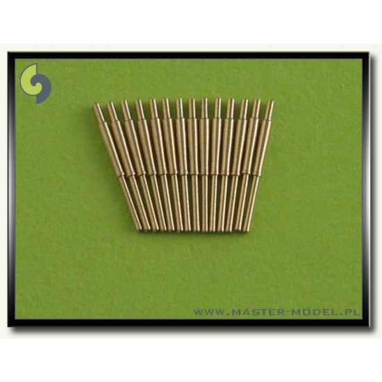1/700 British 4in/45 (10.2 cm) QF Ha Marks XVI Barrels (14pcs)