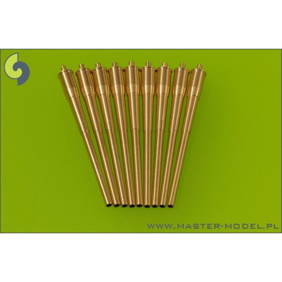 1/700 USN 16in/50 (40.6 cm) Mark 7 Barrels (9pcs) - Iowa and Montana Classes
