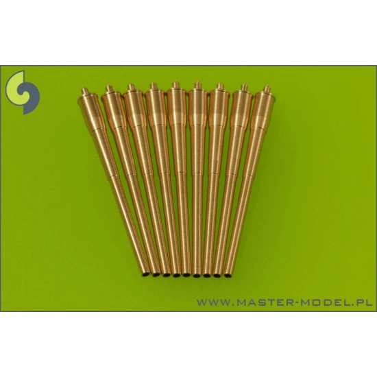 1/700 USN 16in/50 (40.6 cm) Mark 7 Barrels (9pcs) - Iowa and Montana Classes