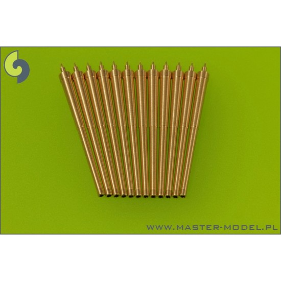 1/700 USN 14in/45 (35.6 cm) Barrels (12pcs) for B-34/B-36/B-38 Classes (Fits Arizona)