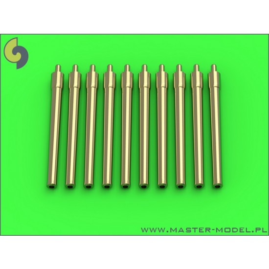 1/700 British 12"/45 (30.5cm) Mark X Barrels(10pcs)for Lord Nelson,Dreadnought,Invincible