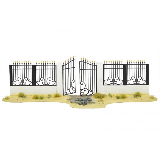 1/35 Metal Fence A Big set with Gate