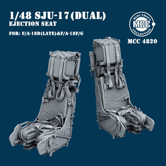 1/48 SJU17 NACES Ejection Seats for F/A18F & F/A18D Late (2pcs) Mini