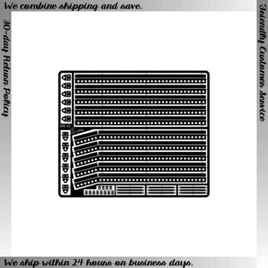 Stock Car Window Inner Bracing Strips for 1/24, 1/25 scale kits