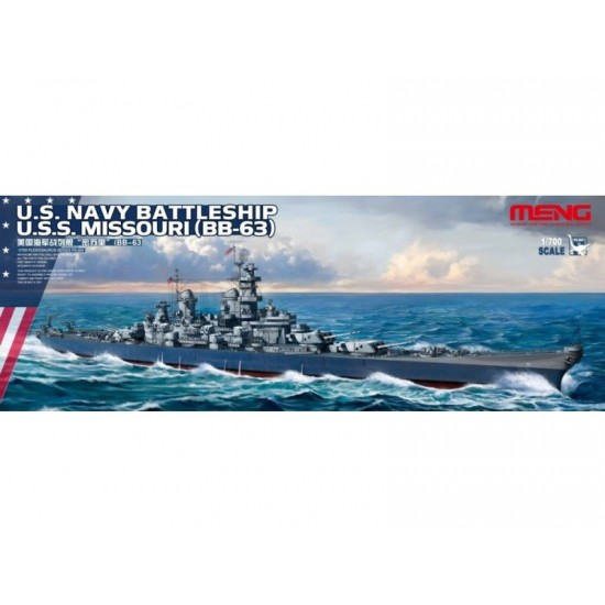 1/700 USN Battleship Missouri (BB-63)