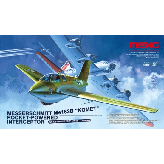 1/32 Messerschmitt Me 163B "Komet" Rocket-Powered Interceptor