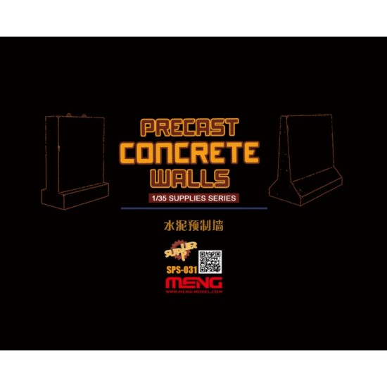 1/35 Pre-cast Concrete Walls