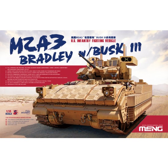1/35 M2A3 Bradley Infantry Fighting Vehicle with BUSK III #SS-004