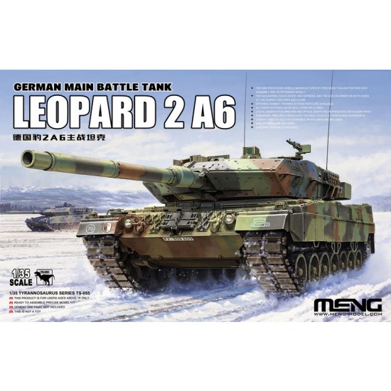 1/35 German Leopard 2A6 Main Battle Tank