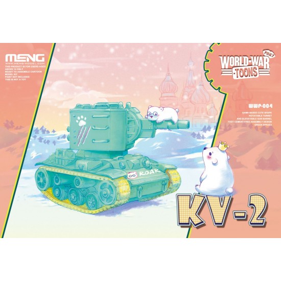 World War Toons - Soviet Kliment Voroshilov 2 (KV-2) [Q Pinky Version]