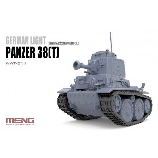 World War Toons - German Light Panzer 38(t) [Q Version]