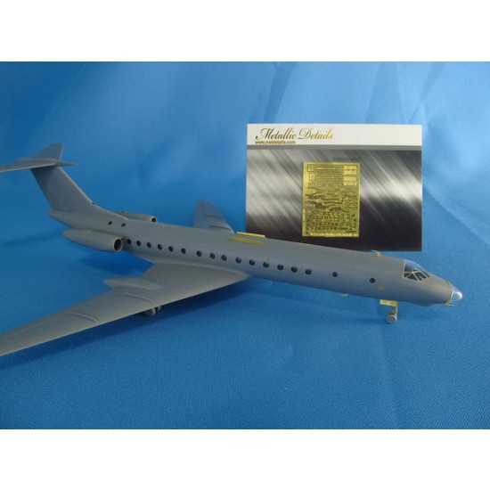 1/144 Tupolev Tu-134 Exterior Detail Set for Zvezda kits