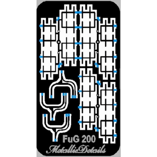 1/72 FuG 200 Hohentwiel Detail Set (1 Photo-etched Sheet)