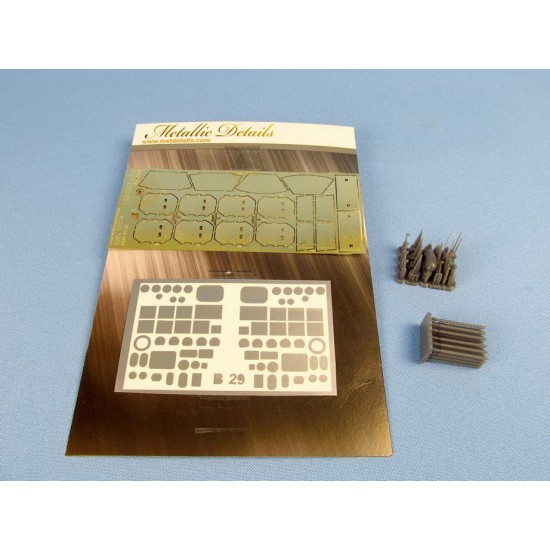 1/48 Boeing B-29 Superfortress Exterior Detail Set for Revel/Monogram kits