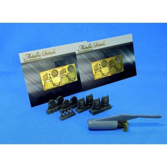 1/144 Ilyushin Il-76 Engines Set for Zvezda kits