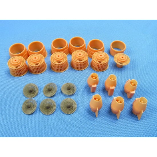 1/144 Antonov An-225 Mriya Engines (3D-printed) for Revell kits