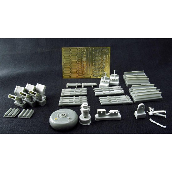 1/48 AH-64 Apache Longbow Helicopter Detail Set (resin & PE)