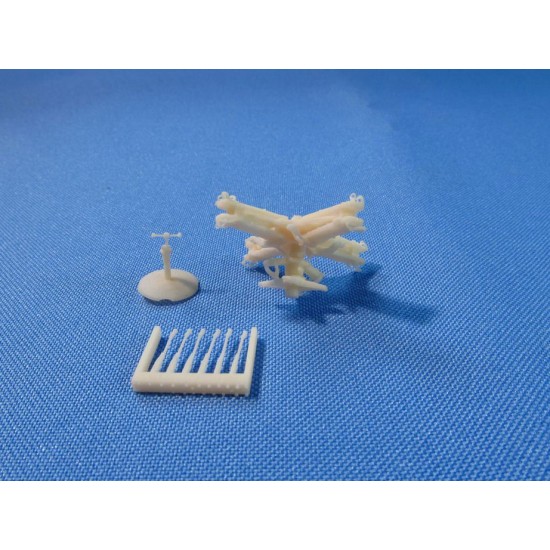 1/48 Aerospatiale SA.365 Dauphin II Main Rotor for Kitty Hawk kits