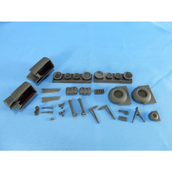 1/48 Boeing B-17 Flying Fortress Wheel Wells for Revell/Monogram kits