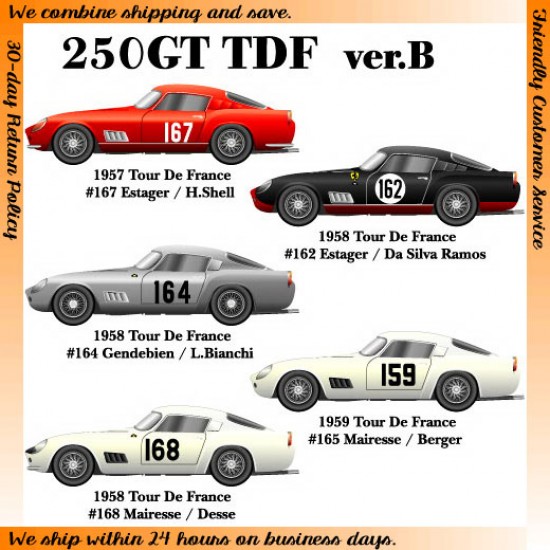 1/24 Multimedia Kit - Ferrari 250 GT Berlinetta "Tour de France" Version B